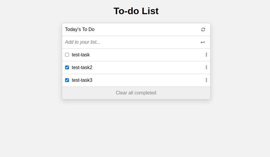to-do-list | An interactive app that allows add, edit and remove tasks ...